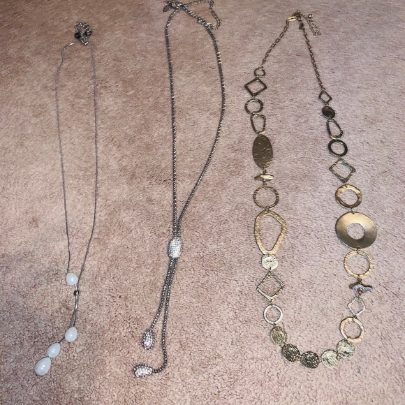 Chico’s long regal necklace bundle - Picture 1 of 11